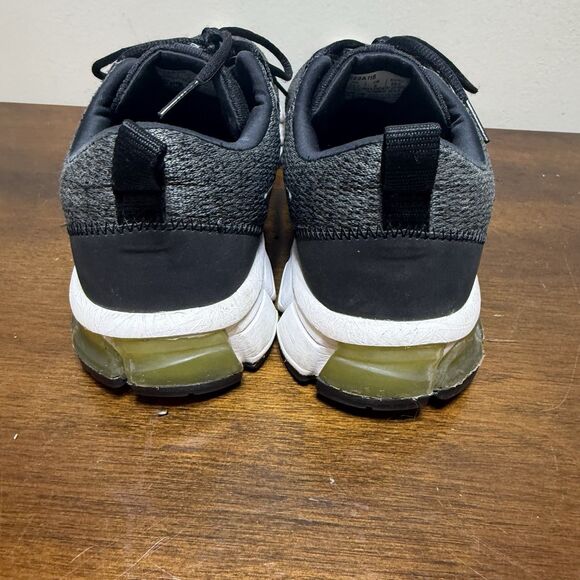 ASICS Gel-Quantum 90 Shoes Womens Size 8 Black Gray Knit Running 1022A115 - Picture 4 of 8